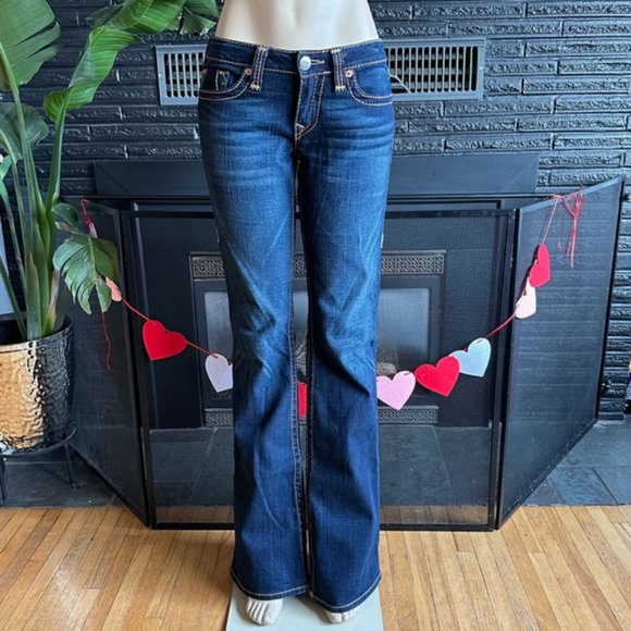 Women's True Religion Bobby Heritage Bootcut Denim Jeans, Size 30 - Picture 12 of 14